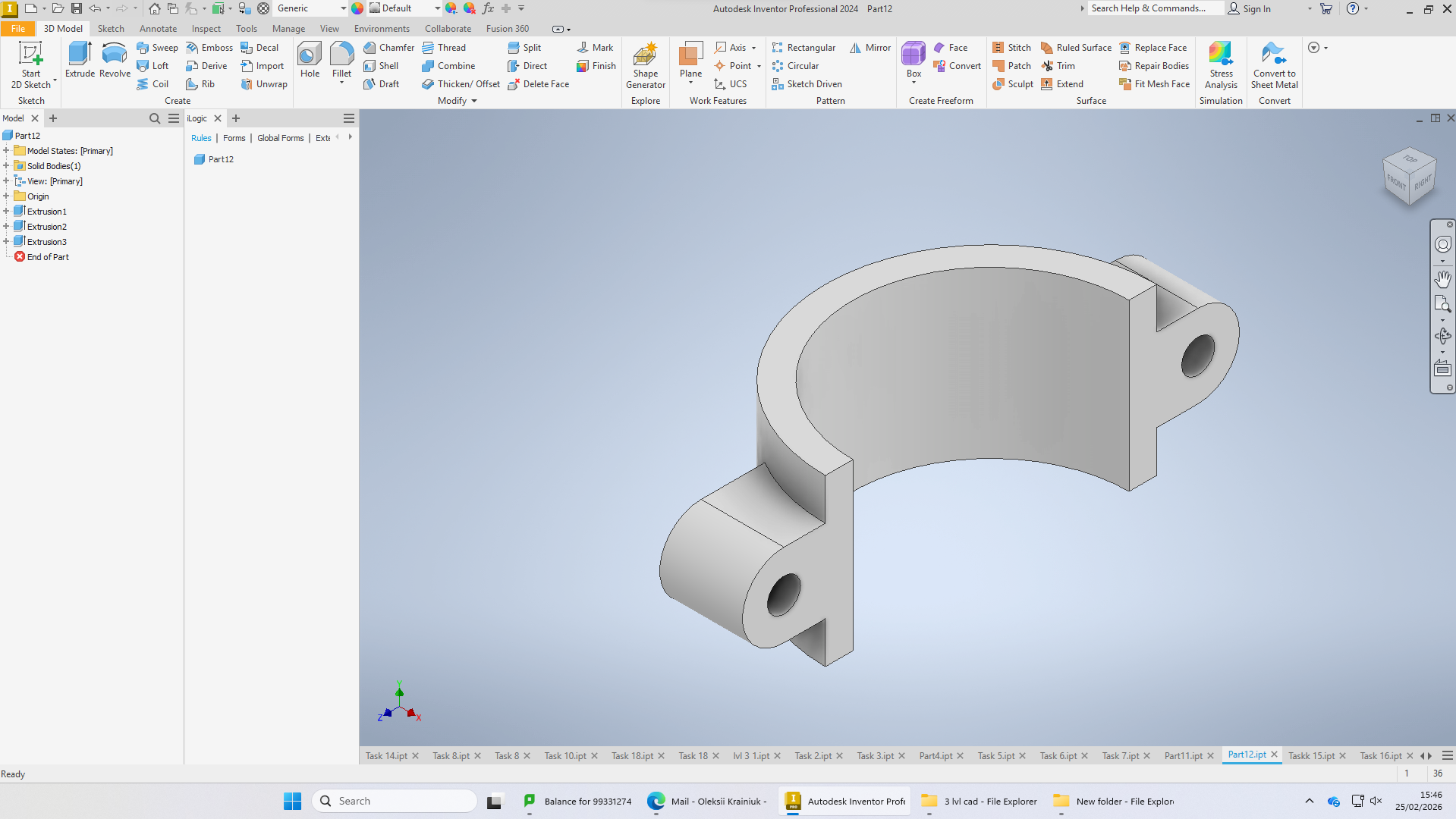 Semi-Circular Bracket — image 2